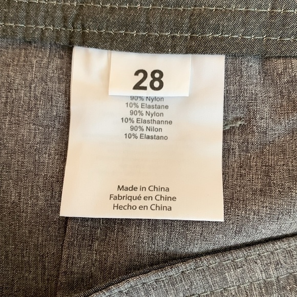 O’Neill hybrid stretch men’s shorts, size 28, medium heather grey - Picture 4 of 4